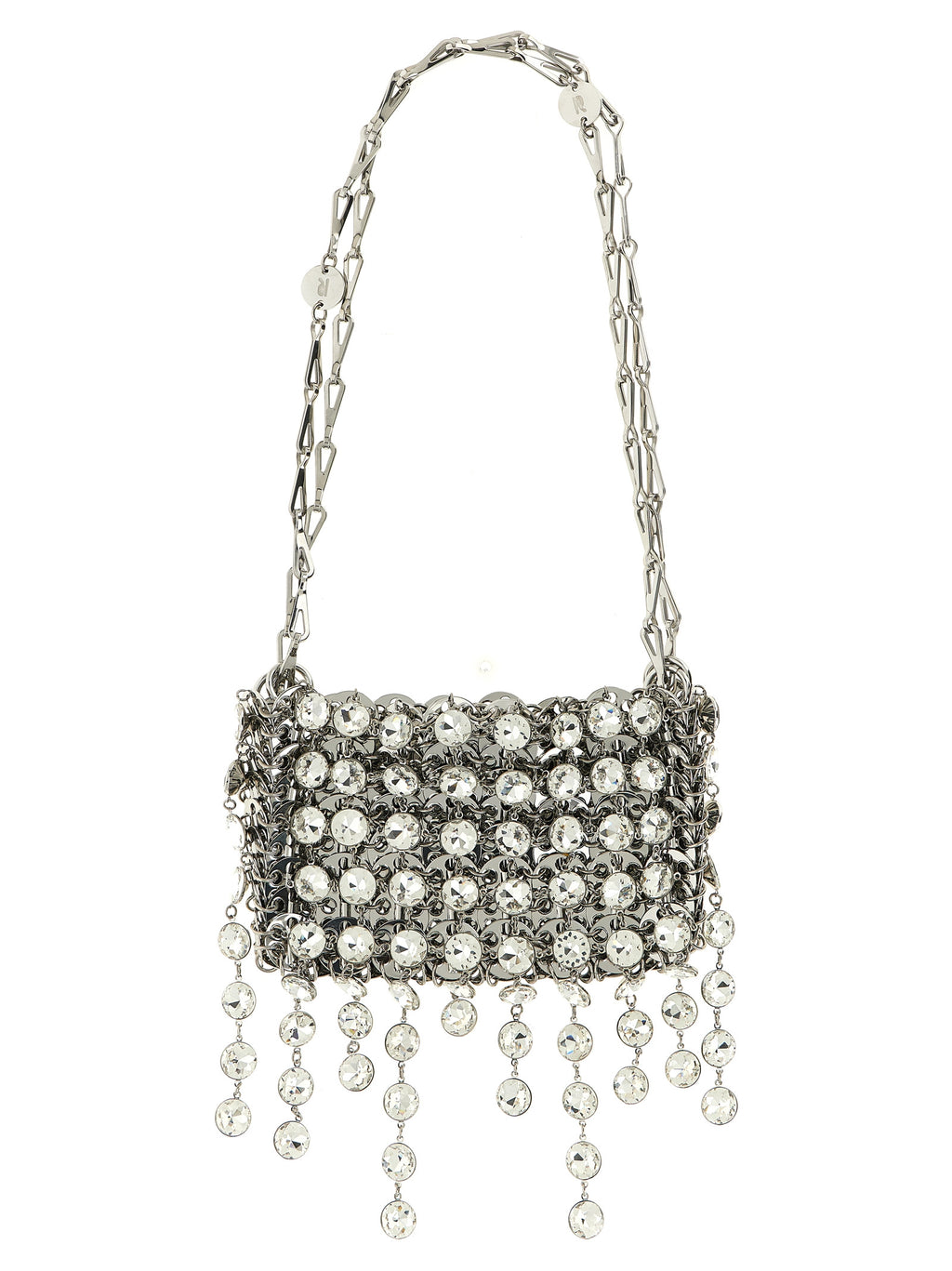 Silver Brass Shoulder Bag