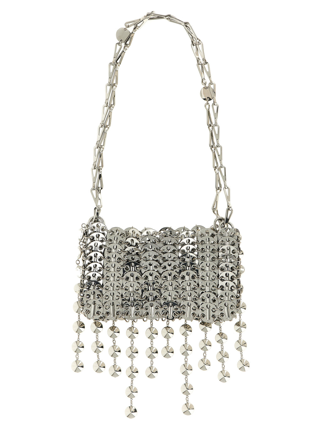 Silver Brass Shoulder Bag