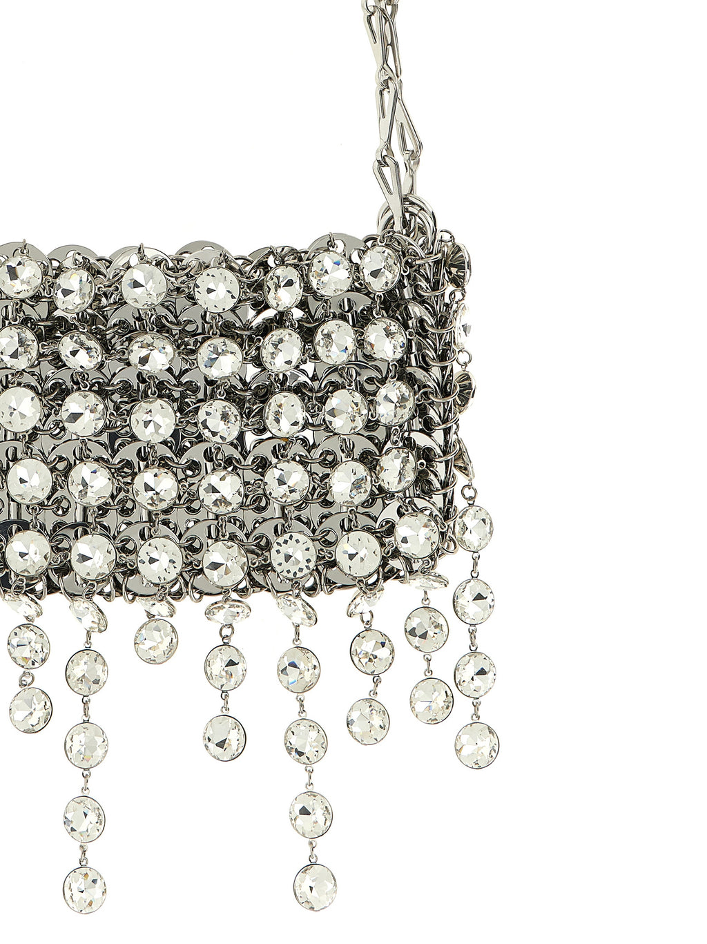 Silver Brass Shoulder Bag