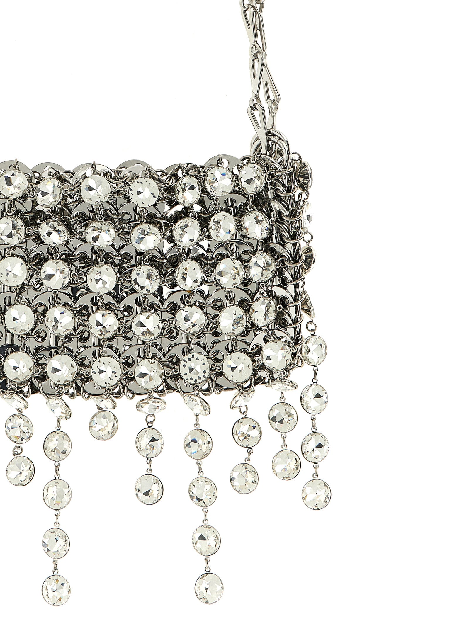 Silver Brass Shoulder Bag
