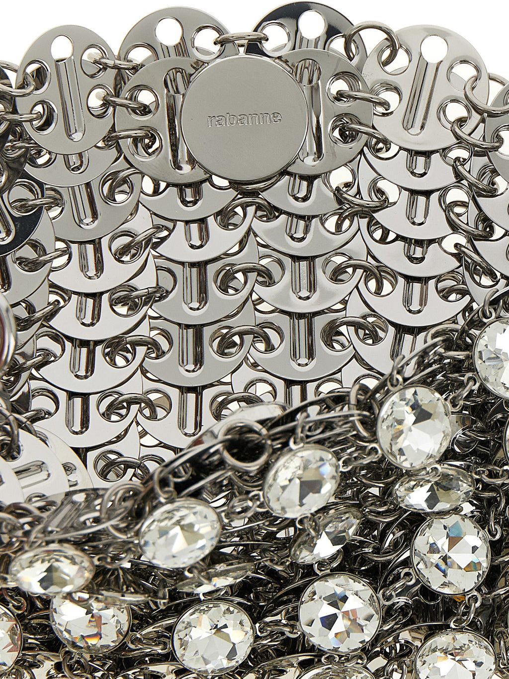 Silver Brass Shoulder Bag
