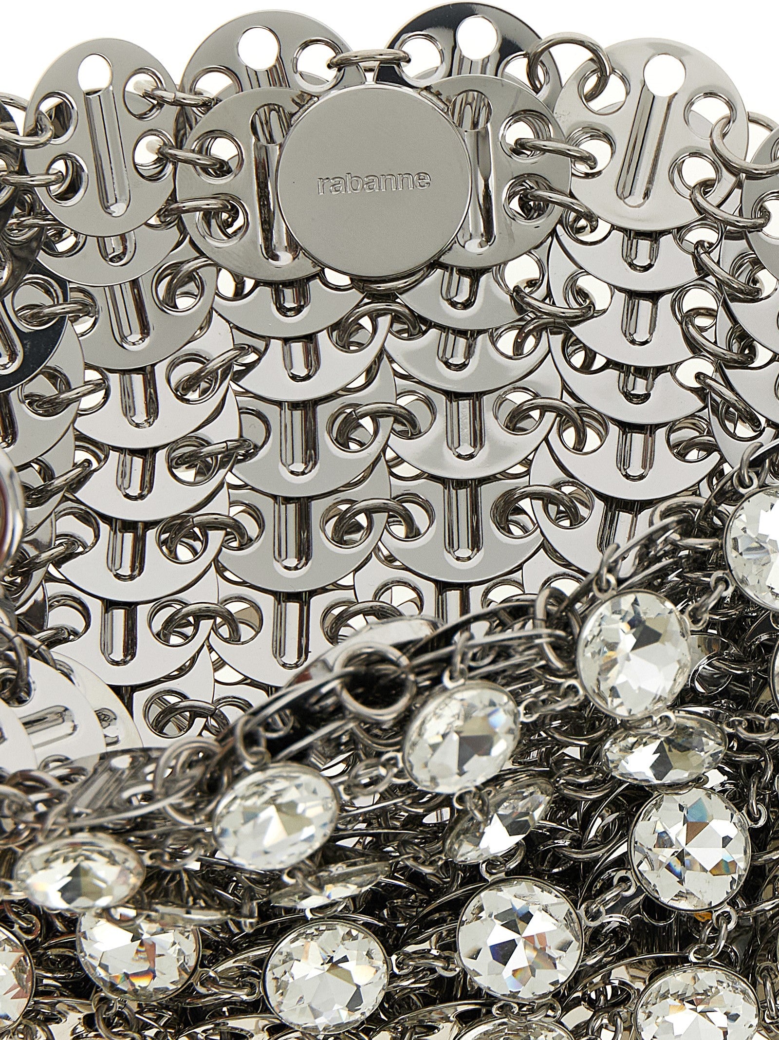 Silver Brass Shoulder Bag