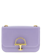 Purple Calfskin Shoulder Bag