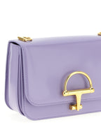 Purple Calfskin Shoulder Bag