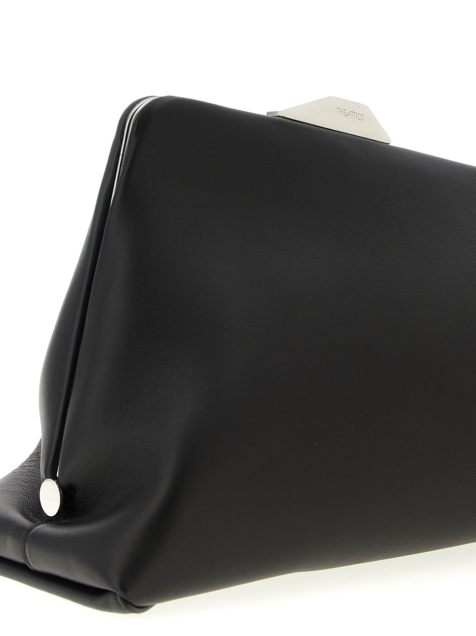 Black Leather Shoulder Bag