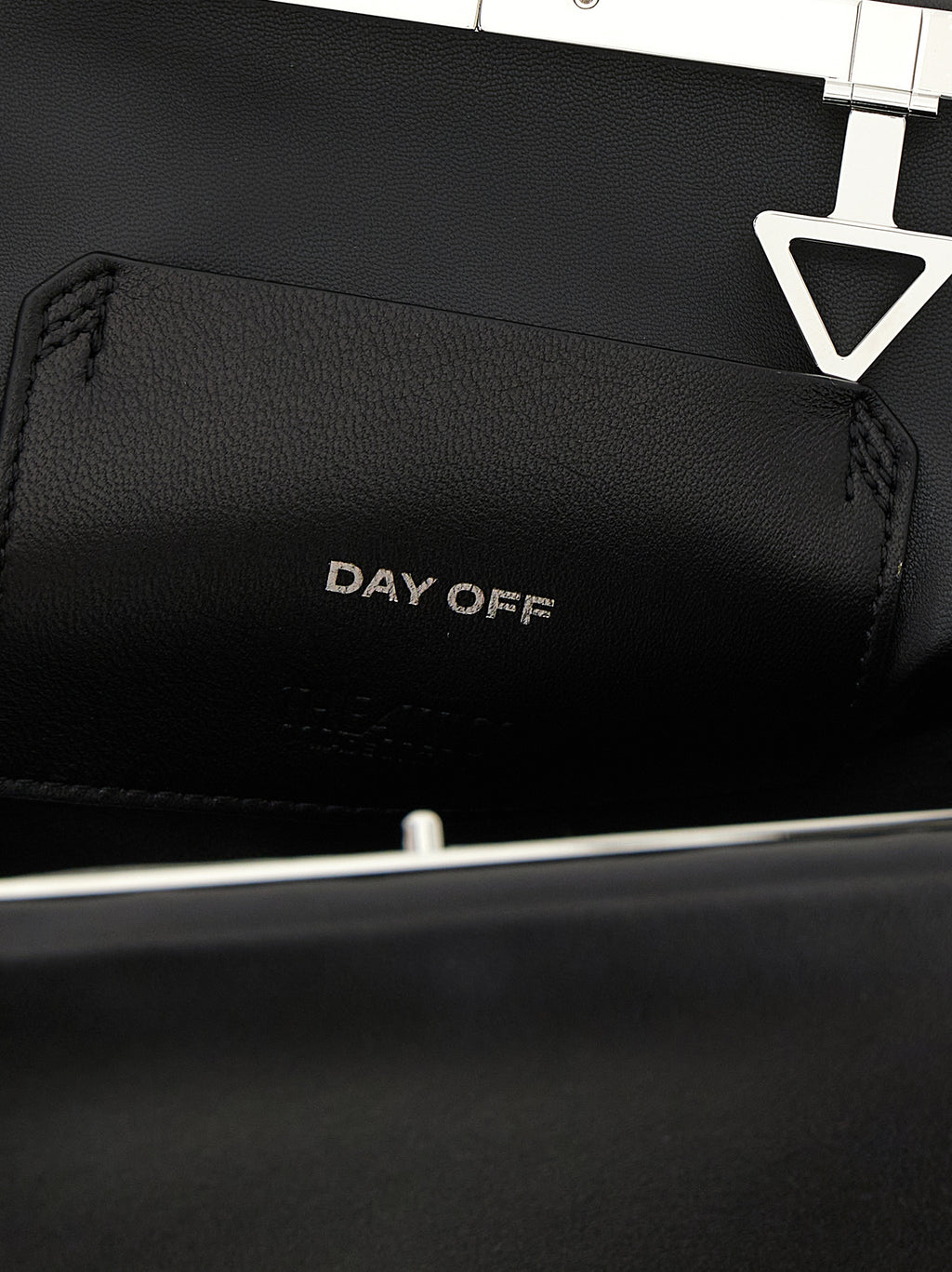Black Leather Shoulder Bag