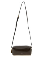 Brown Calfskin Crossbody Bag