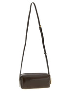 Brown Calfskin Crossbody Bag