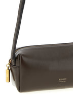 Brown Calfskin Crossbody Bag