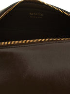 Brown Calfskin Crossbody Bag