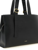 Black Calfskin Tote Bag