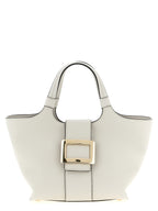 Gray Calfskin Tote Bag