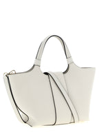 Gray Calfskin Tote Bag