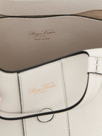 Gray Calfskin Tote Bag