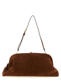 Brown Leather Clutch Bag