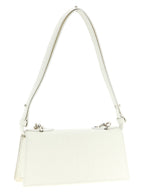 White Calfskin Shoulder Bag