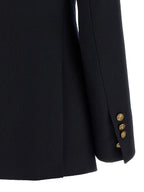 Blue Polyester Blazer