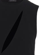 Black Acetate Midi Dress