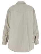 White Cotton Denim Jacket