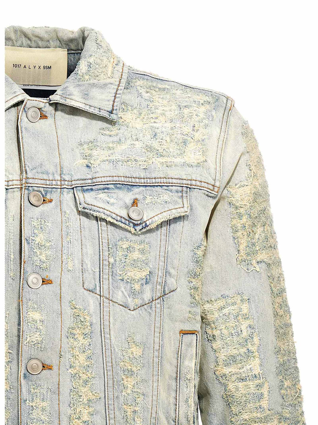 Blue Cotton Denim Jacket