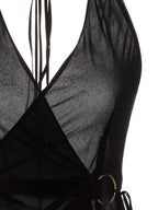 Black Silk Long Dress