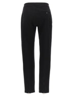 Black Elastane Skinny Pants
