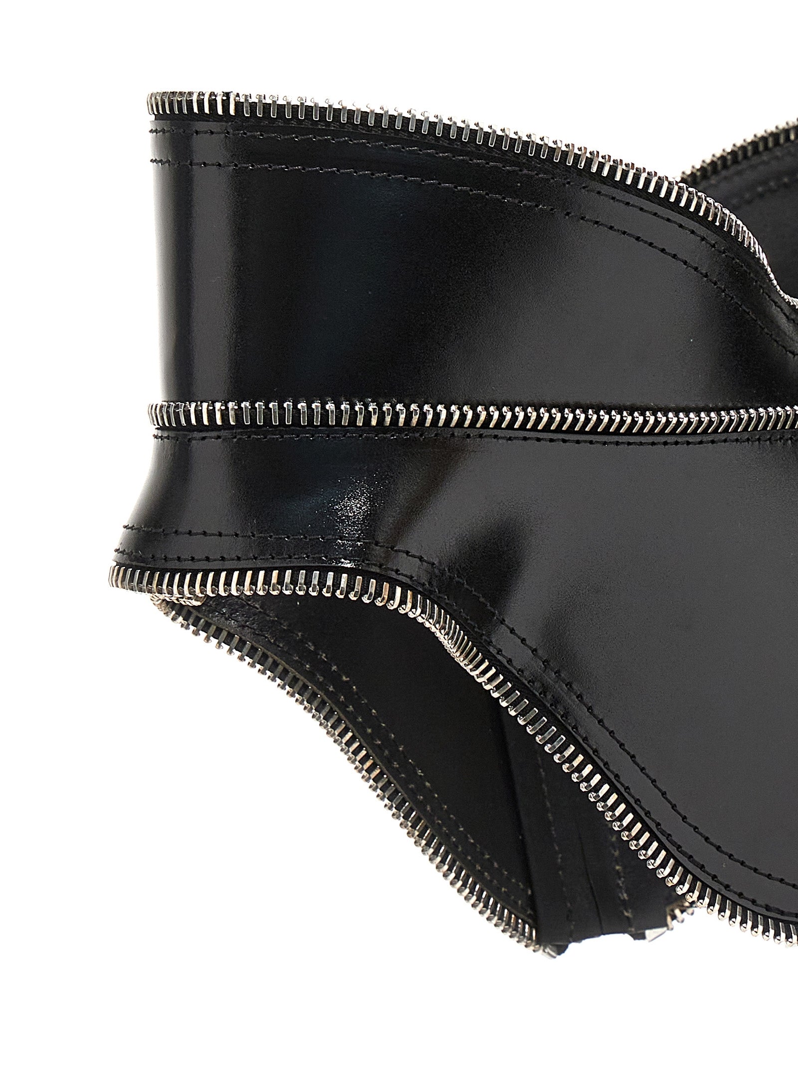 Black Leather Regular Belt