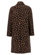 Brown Virgin Wool Coat