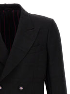 Black Virgin Wool Blazer