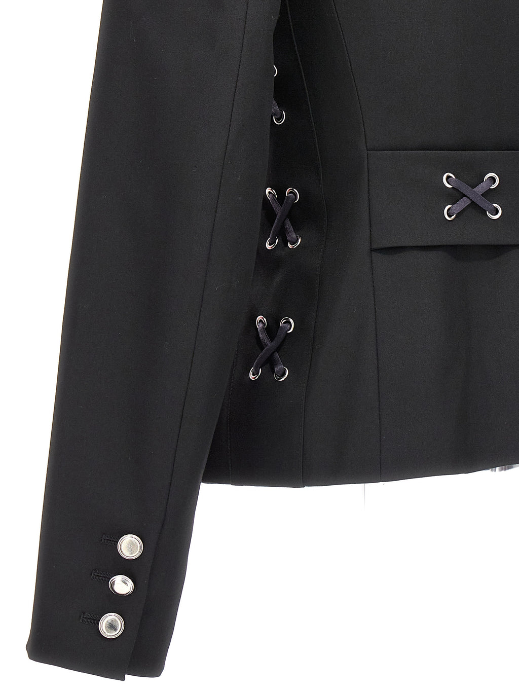 Black Wool Blazer