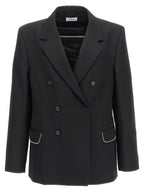Black Virgin Wool Blazer
