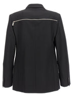 Black Virgin Wool Blazer