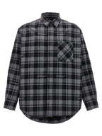 Gray Cotton Shell Jacket