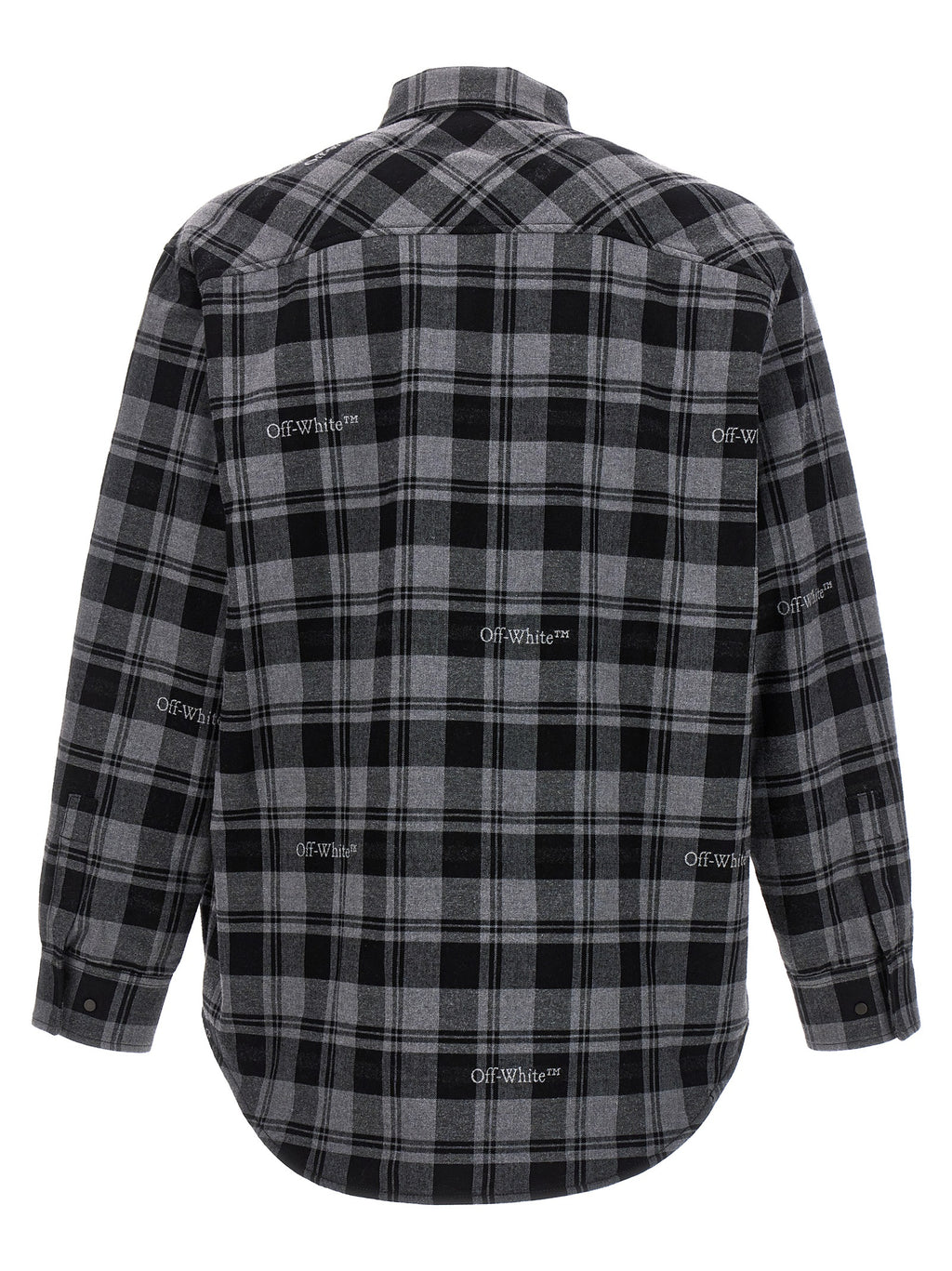 Gray Cotton Shell Jacket
