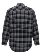 Gray Cotton Shell Jacket