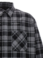 Gray Cotton Shell Jacket