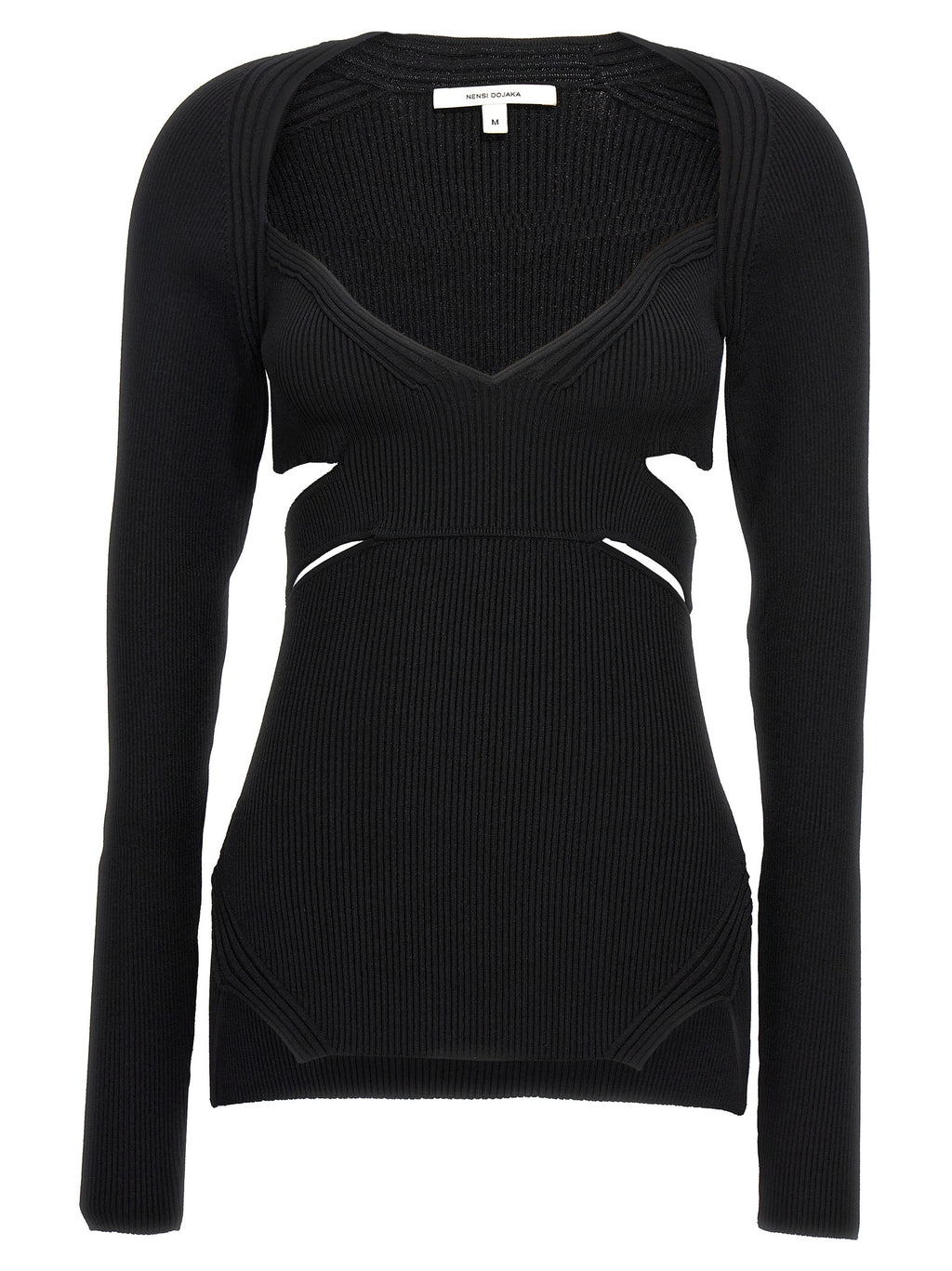 Black Viscose Cardigan