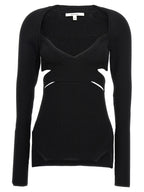 Black Viscose Cardigan