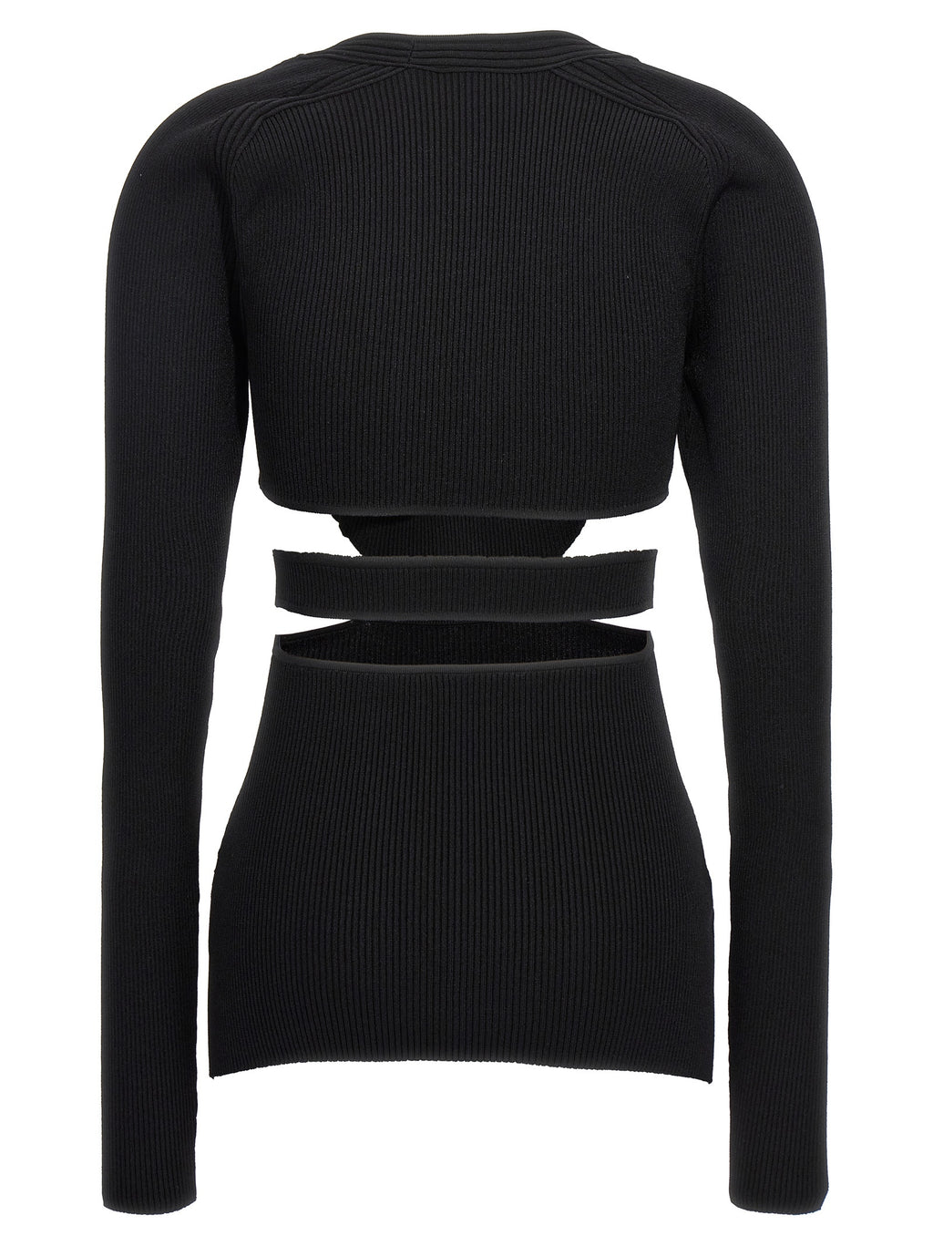 Black Viscose Cardigan