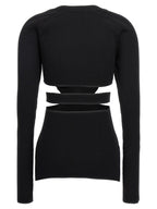 Black Viscose Cardigan