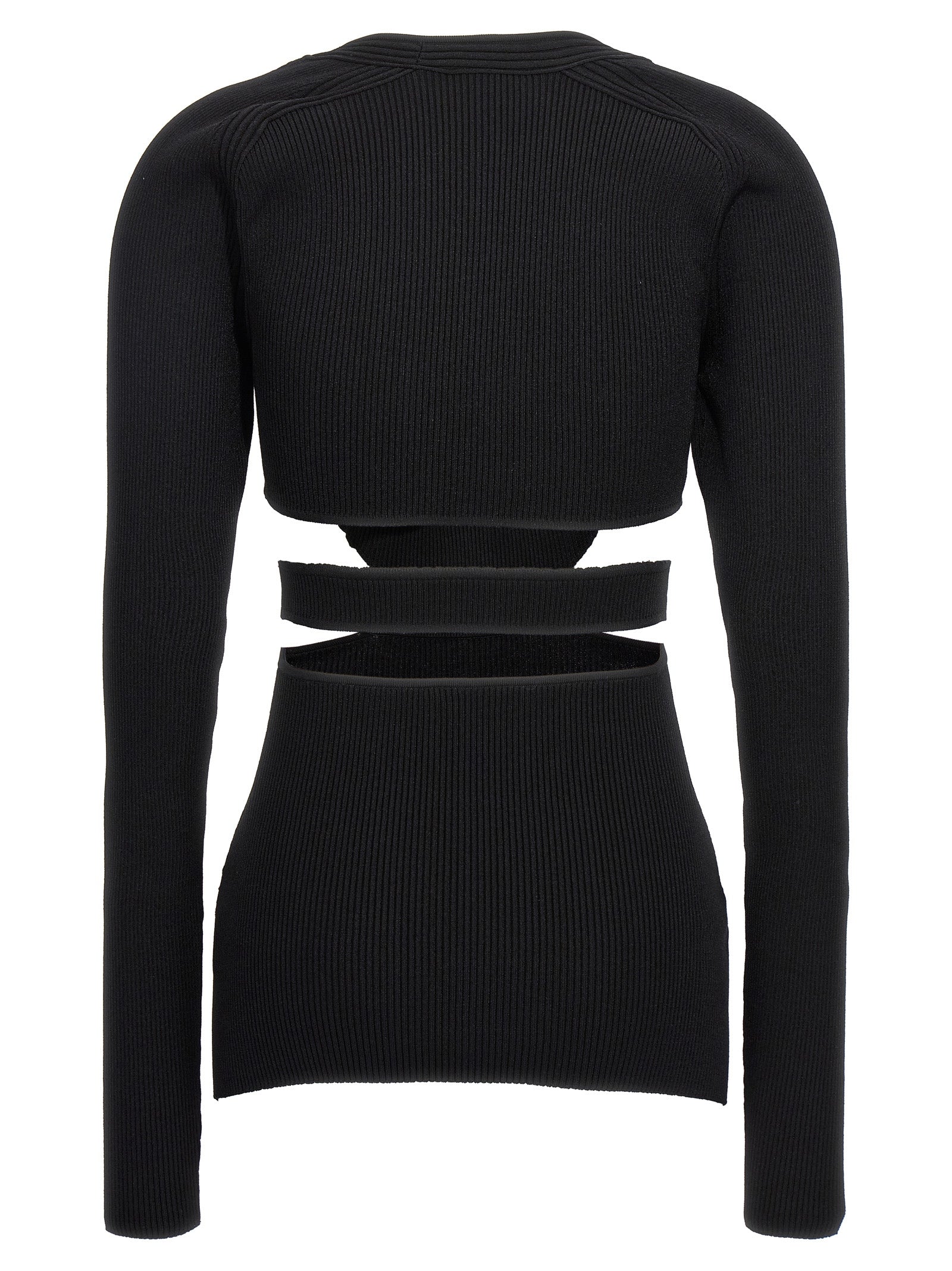 Black Viscose Cardigan