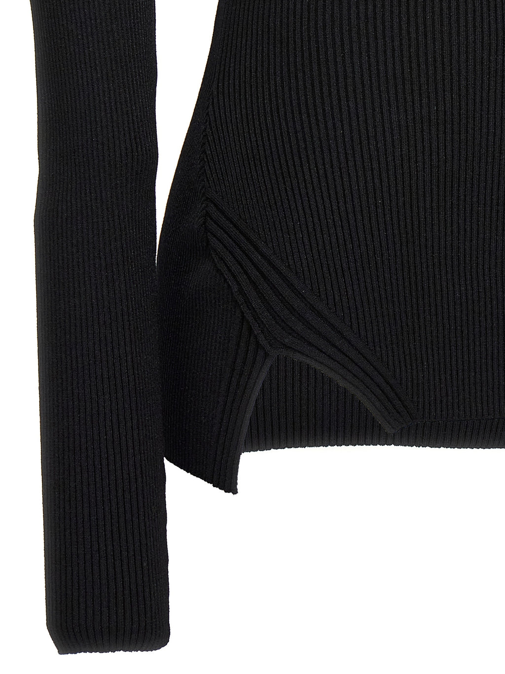 Black Viscose Cardigan