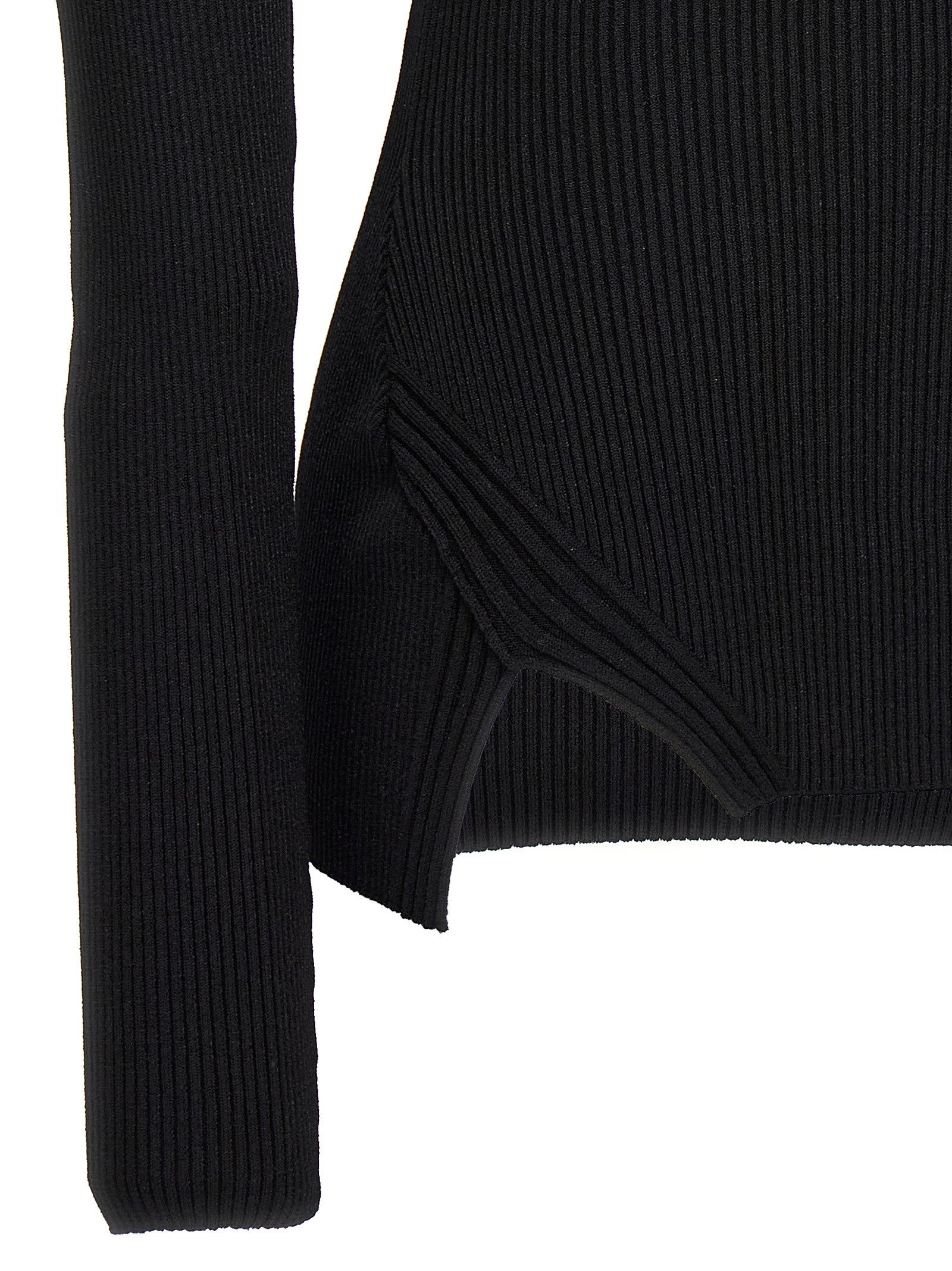 Black Viscose Cardigan