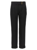 Black Viscose Dress Pants