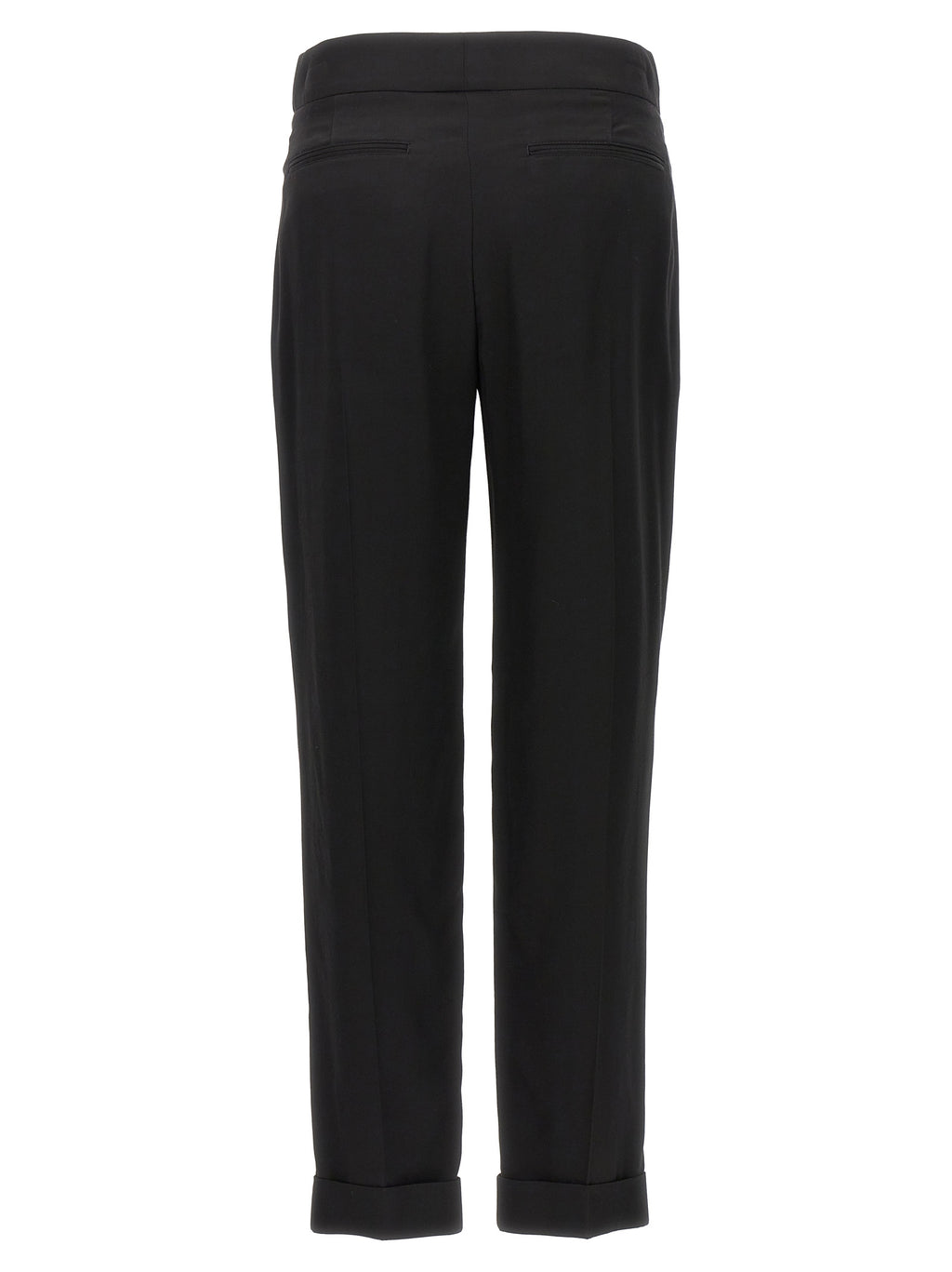 Black Viscose Dress Pants