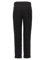 Black Viscose Dress Pants
