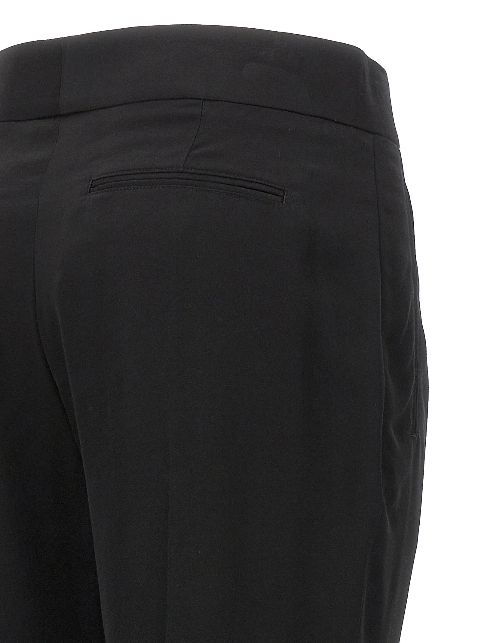 Black Viscose Dress Pants
