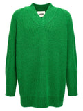 Bicolor Cotton Cardigan