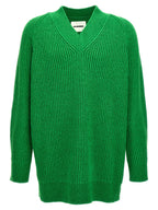 Bicolor Cotton Cardigan