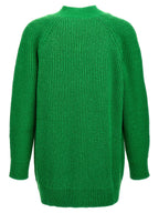 Bicolor Cotton Cardigan